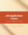 Job Tracker: Follow-up Messages, Weekly Plan, Networking