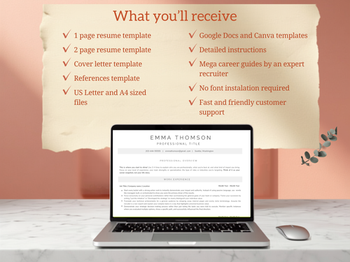 ATS Resume Template Design